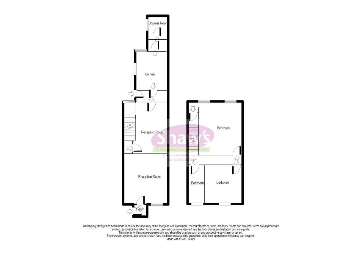 Floorplans For North Street, Mow Cop, Stoke-on-Trent