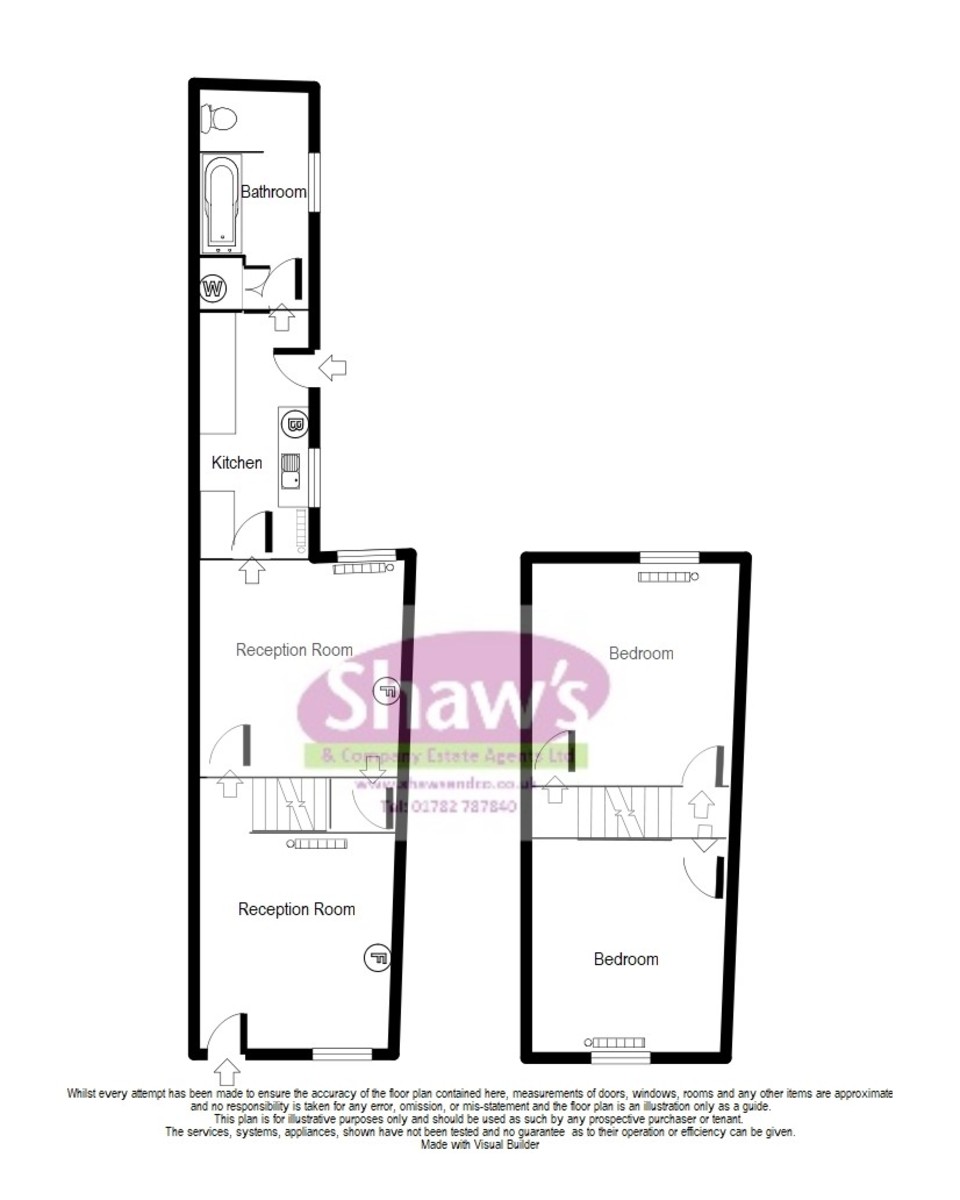 Floorplans For Heathcote Road, Halmer End, Stoke-on-Trent