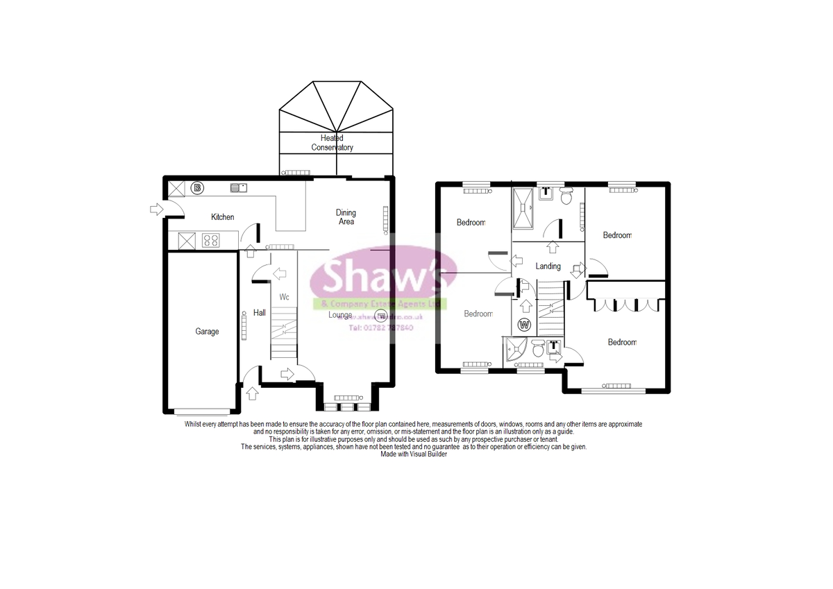 Floorplans For Harebell Grove, Packmoor, Stoke-on-Trent