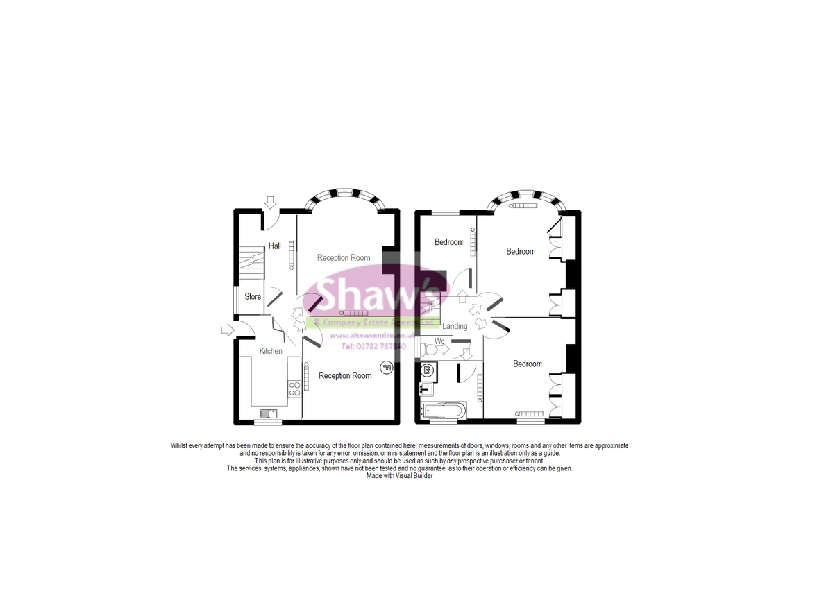 Floorplans For Park Avenue, Clough Hall, Kidsgove