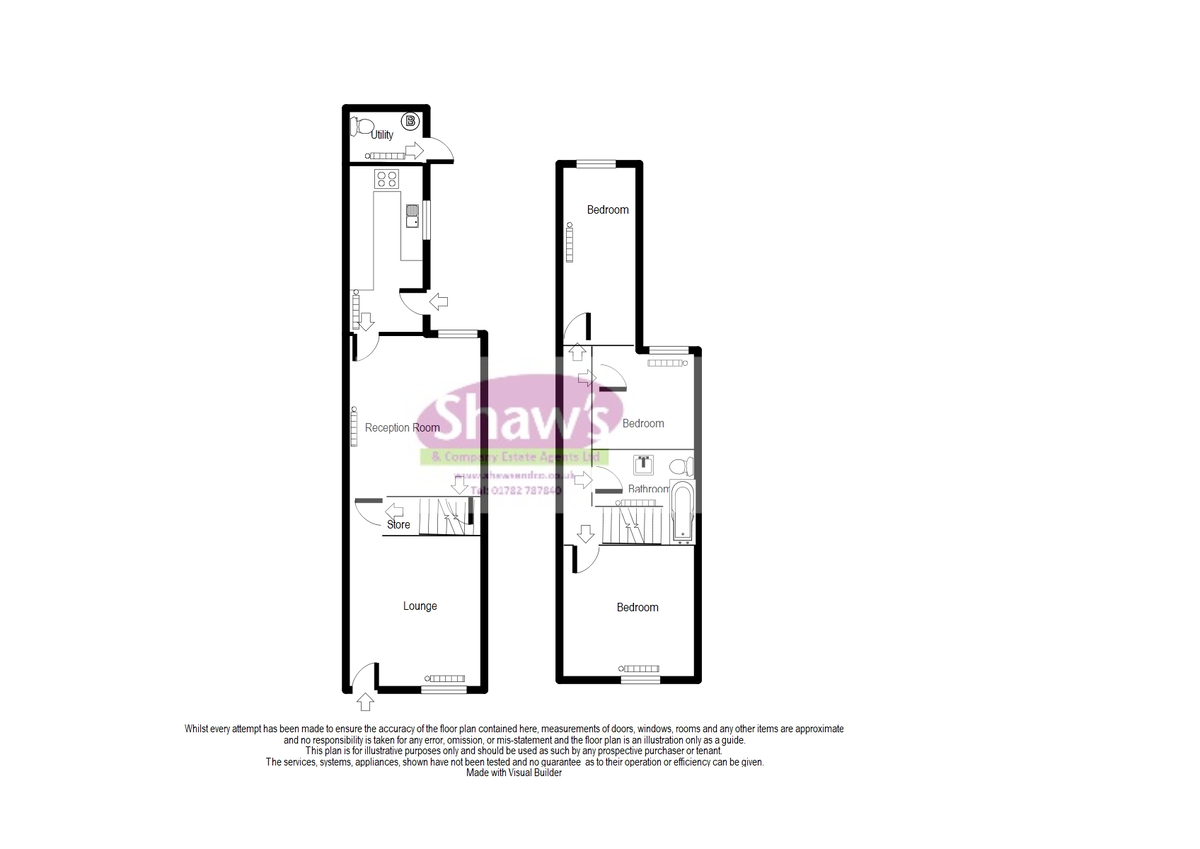 Floorplans For Rodgers Street, Goldenhill, Stoke-on-Trent