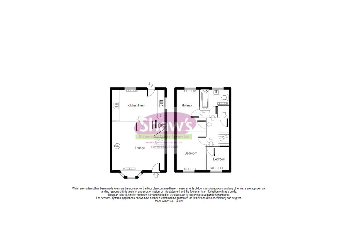 Floorplans For Peckforton View, Kidsgrove, Stoke-on-Trent