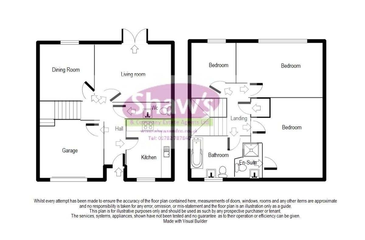 Floorplans For Bambury Drive, Talke, Stoke-on-Trent