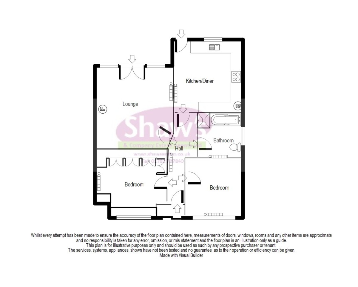 Floorplans For Kinnersley Avenue, Clough Hall, Stoke-on-Trent