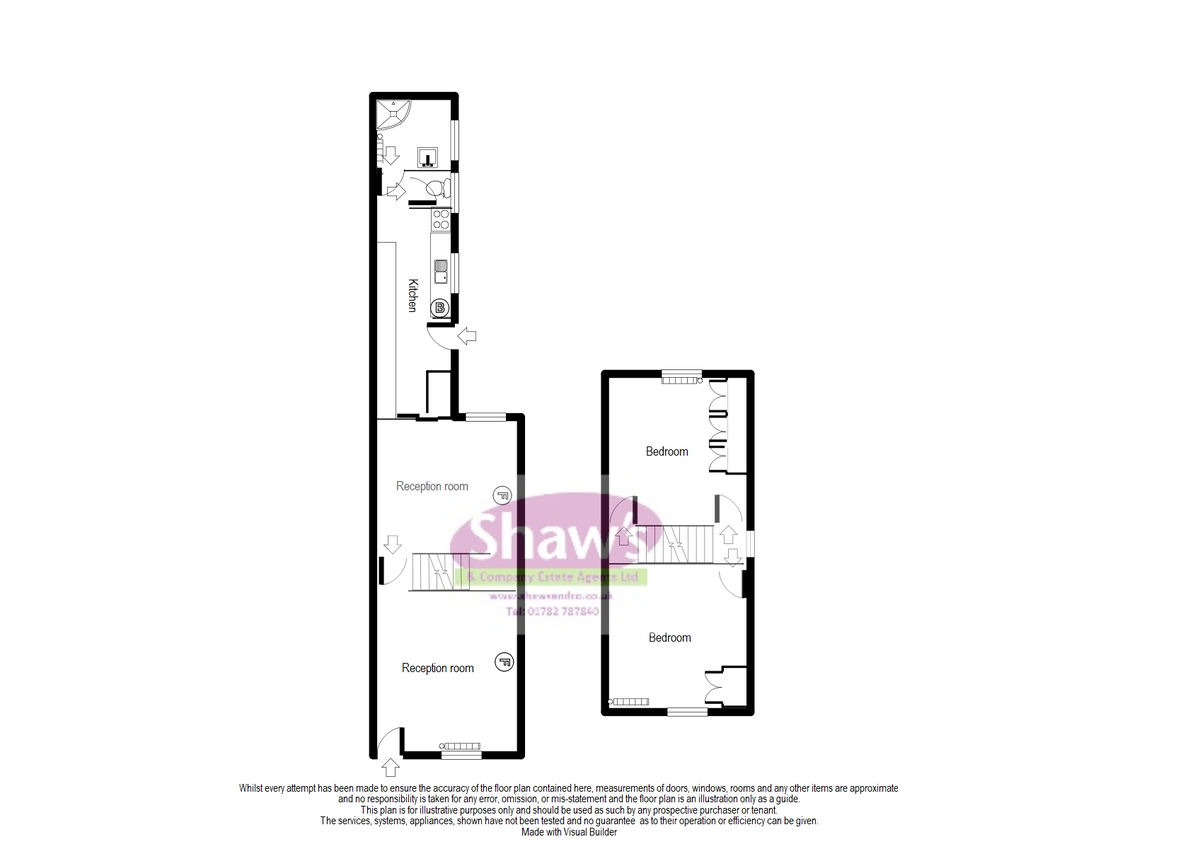 Floorplans For Church Street, Talke, Stoke-on-Trent