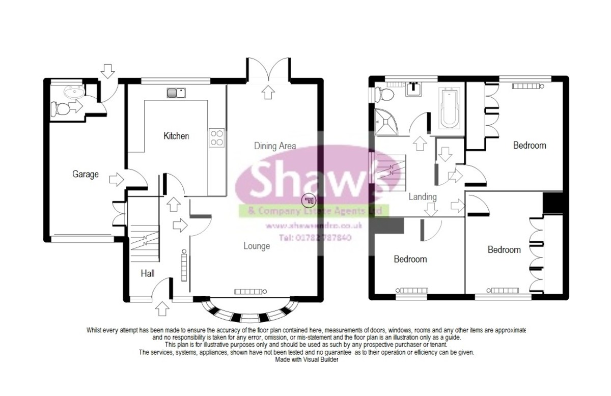 Floorplans For Stonebank Road, Kidsgrove, Stoke-on-Trent