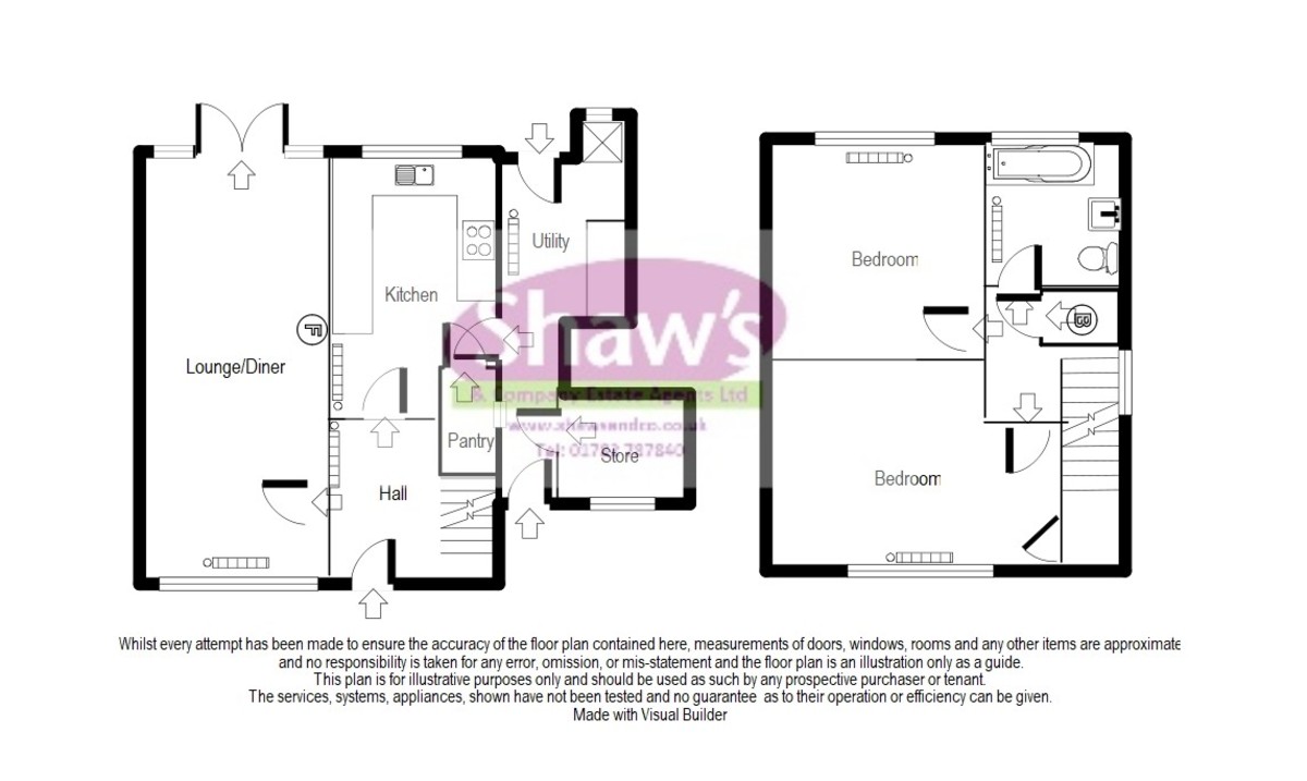 Floorplans For Cedar Avenue, Talke, Stoke-on-Trent