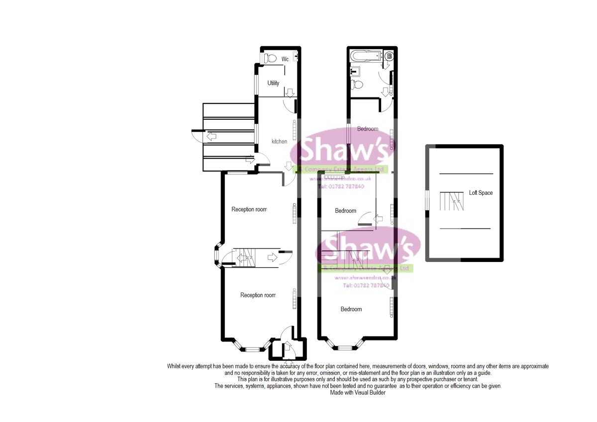 Floorplans For Congleton Road, Talke, Stoke-on-Trent