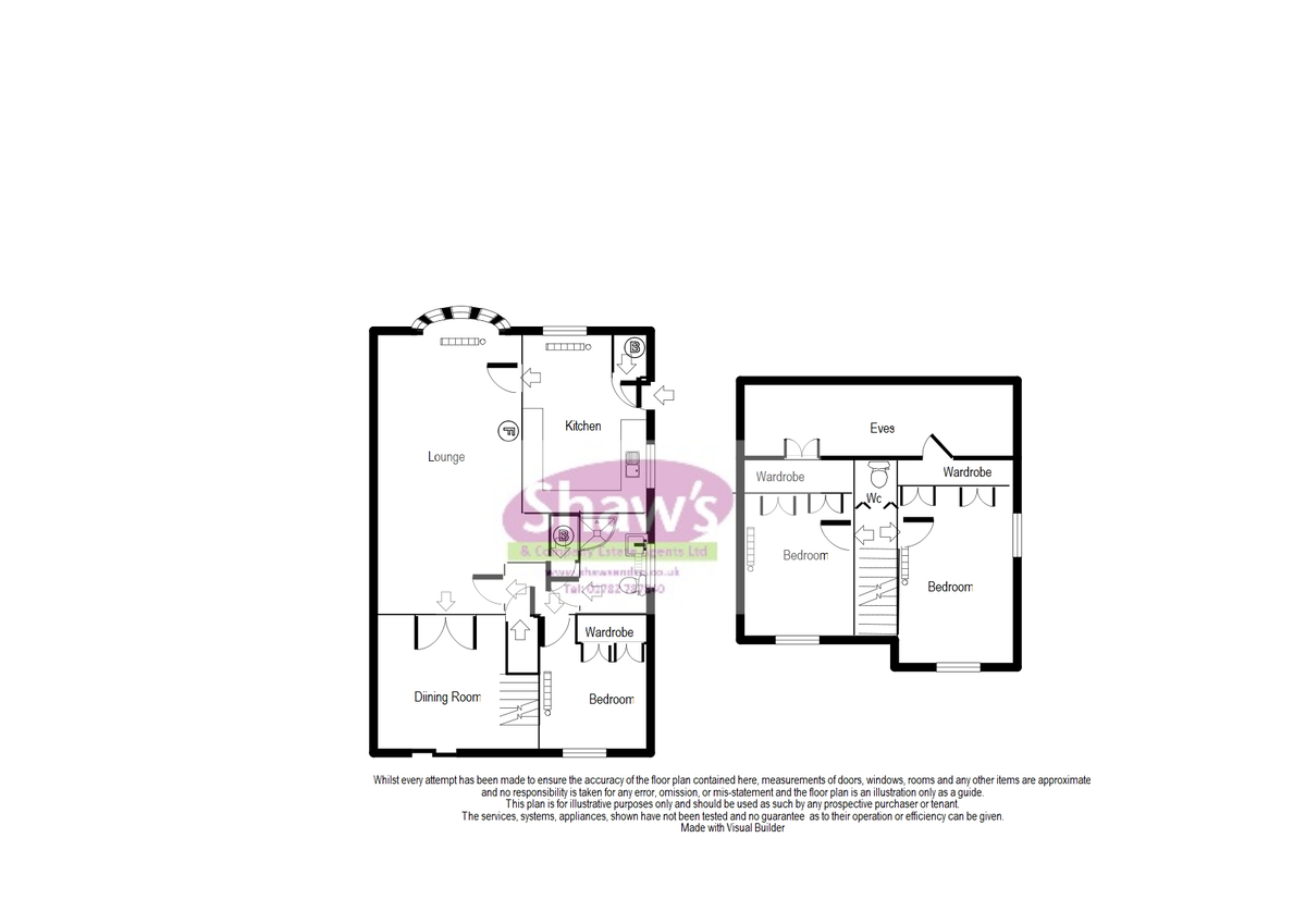 Floorplans For Poplar Drive, Kidsgrove, Stoke-on-Trent