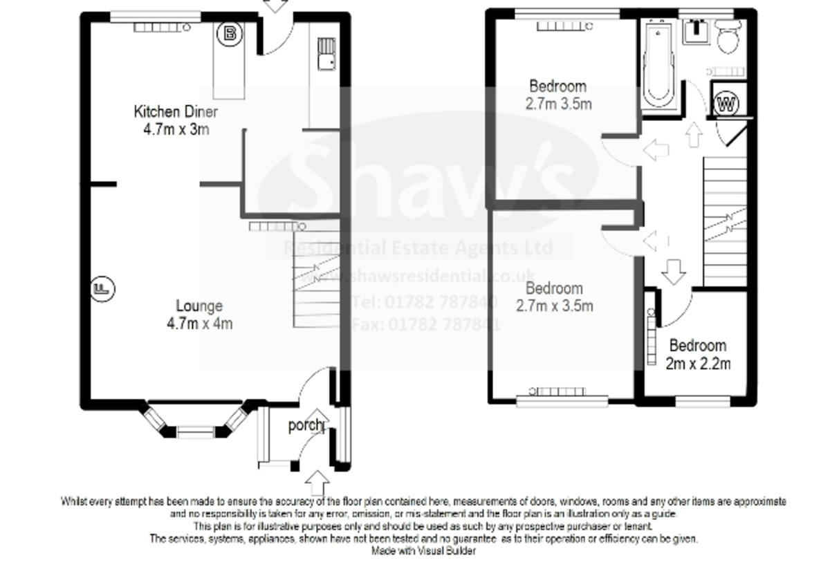 Floorplans For Beeston View, Kidsgrove, Stoke-on-Trent