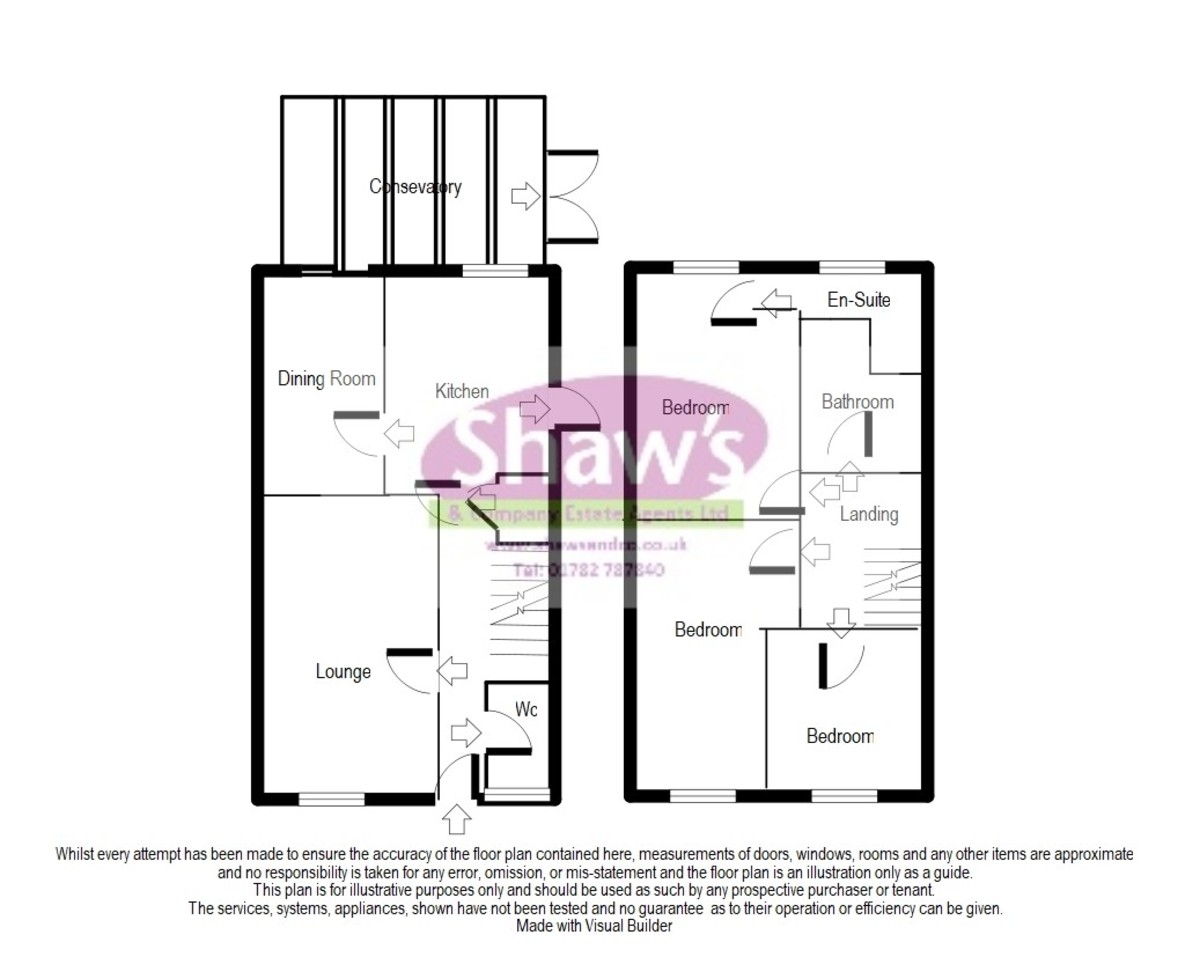 Floorplans For Merlin Way, Kidsgrove, Stoke-on-Trent