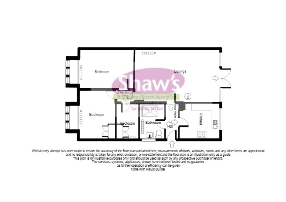 Floorplans For Aspen Close, Harriseahead, Stoke On Trent