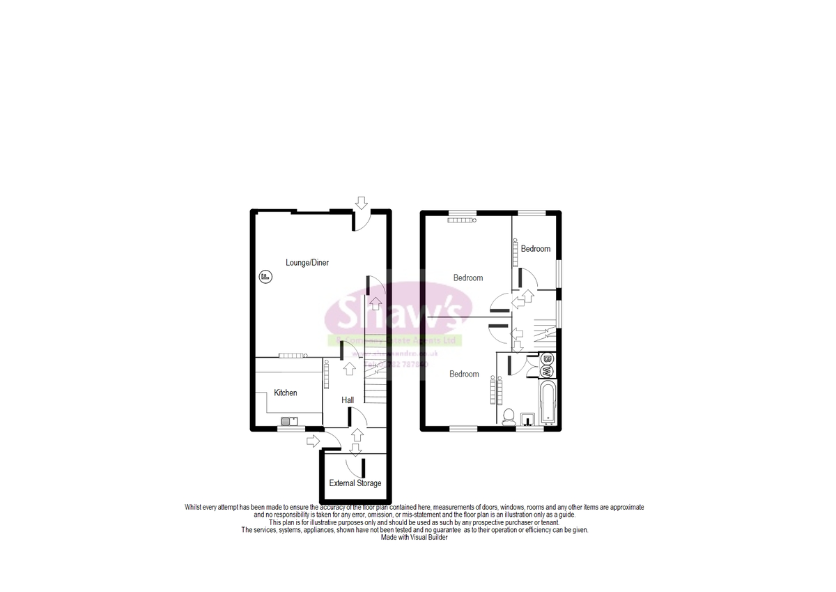 Floorplans For Wellington Road, Kidsgrove, Stoke-on-Trent