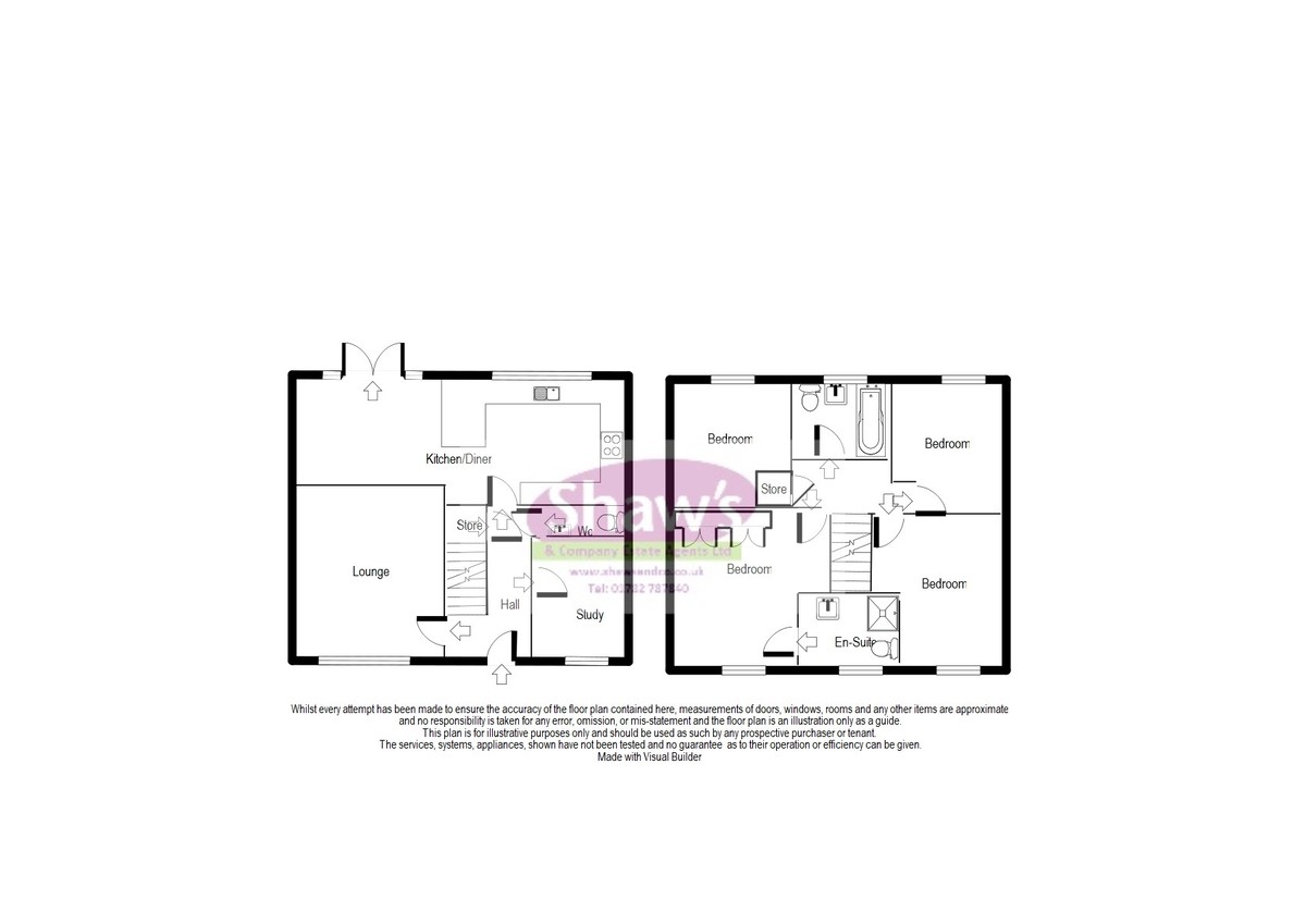 Floorplans For Bambury Drive , Talke, Stoke on Trent