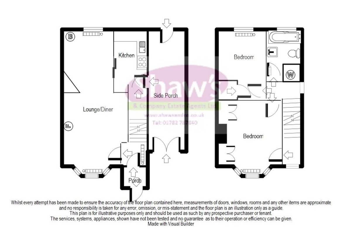 Floorplans For Drubbery Lane, Blurton, Stoke-on-Trent