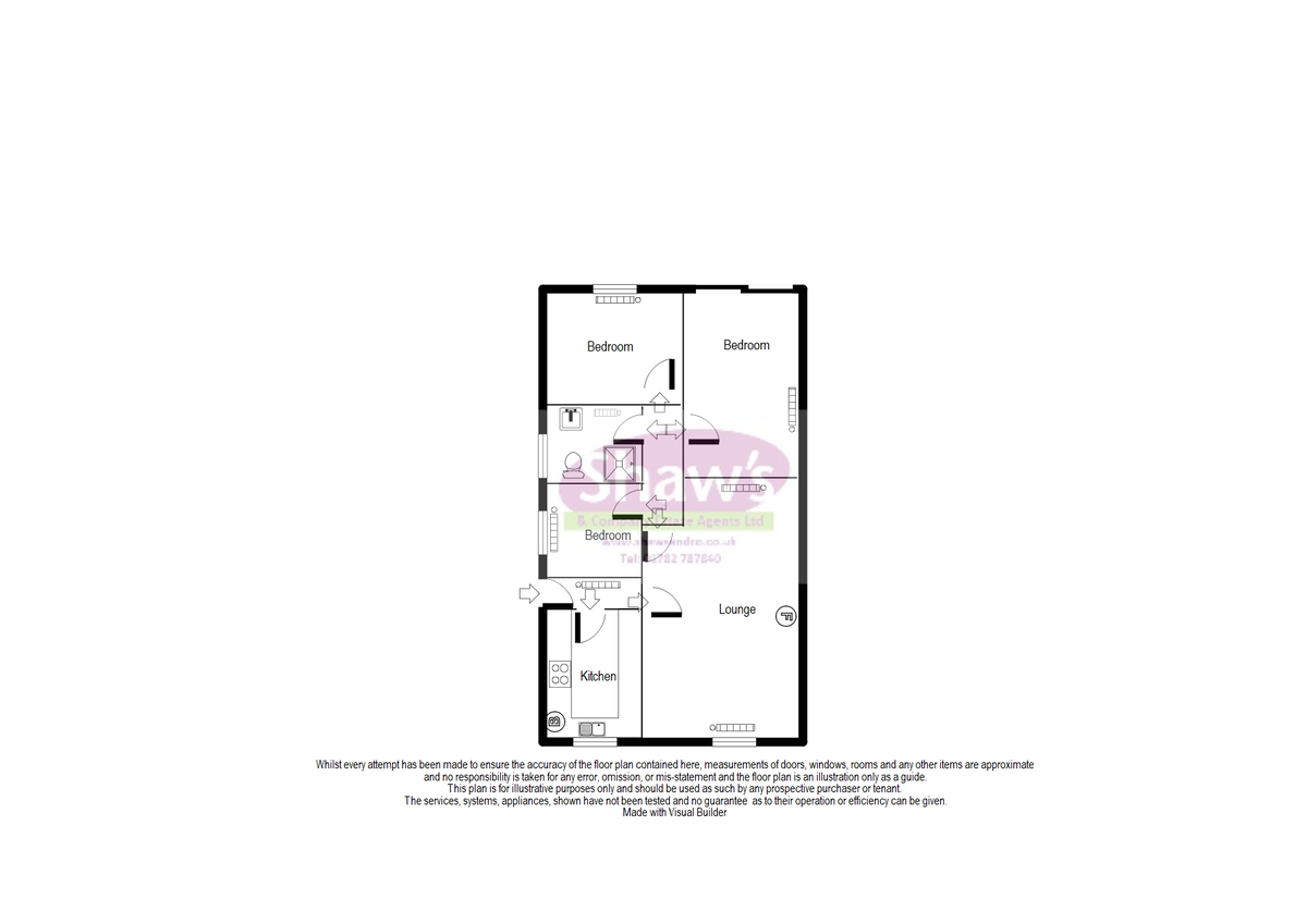 Floorplans For Lynn Avenue, Talke, Stoke-on-Trent