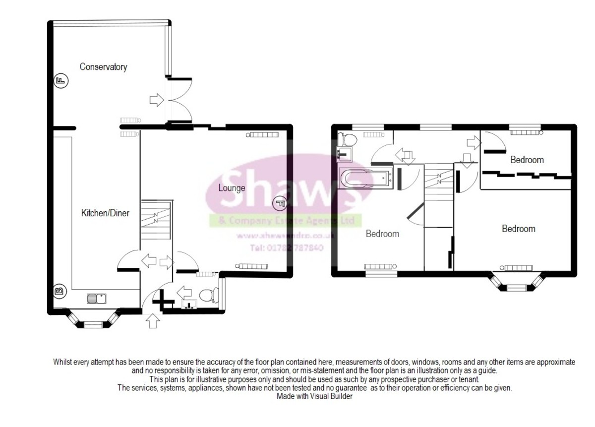 Floorplans For Birchdown Avenue, Acreswood, Stoke-on-Trent