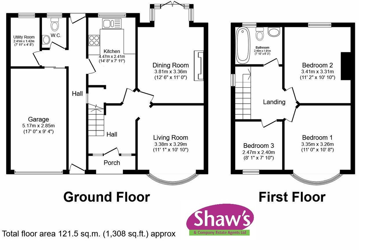 Floorplans For Clough Hall Road, Clough Hall, Stoke-on-Trent