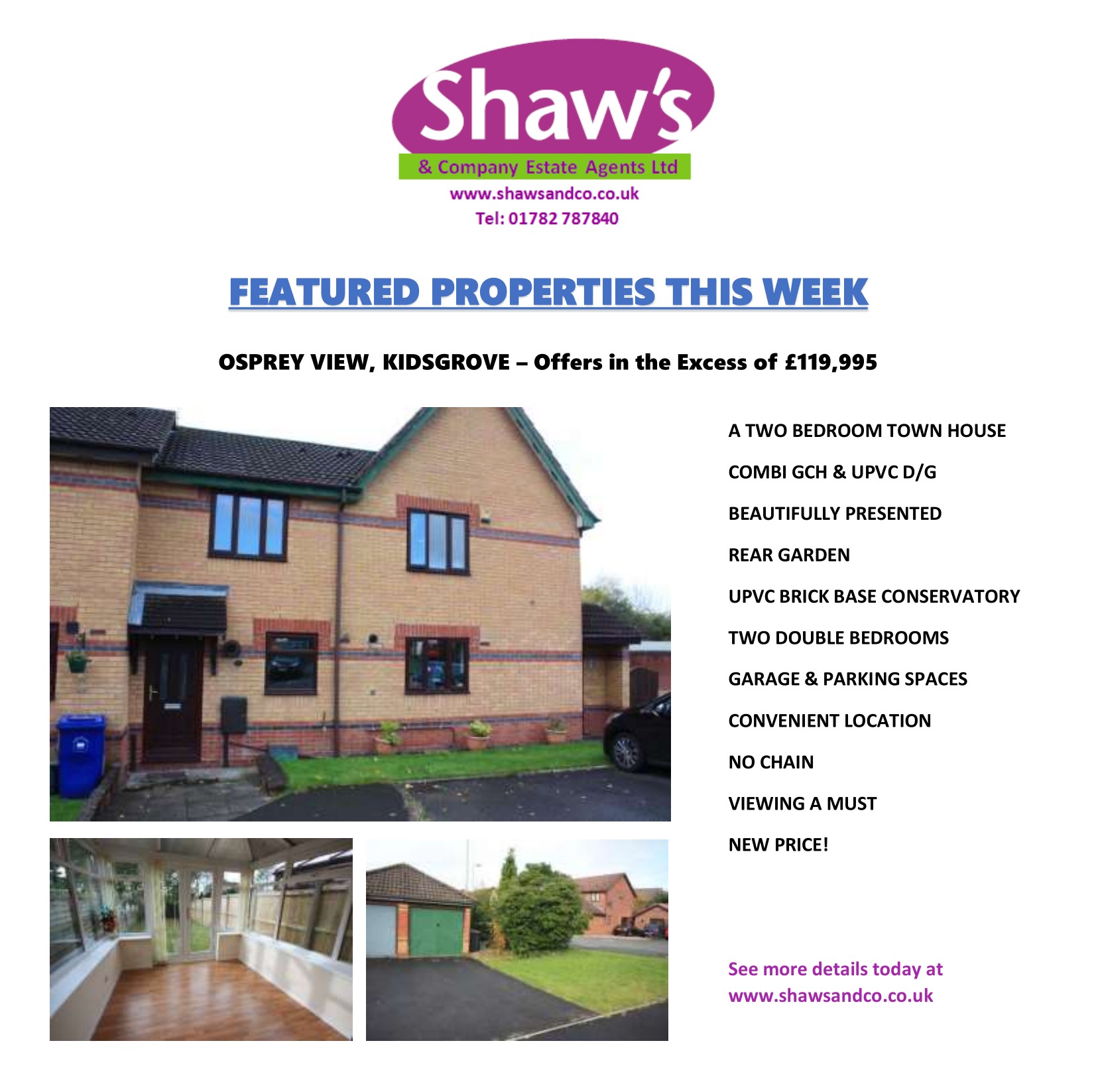 New Featured Properties Of The Week Shaw S Company