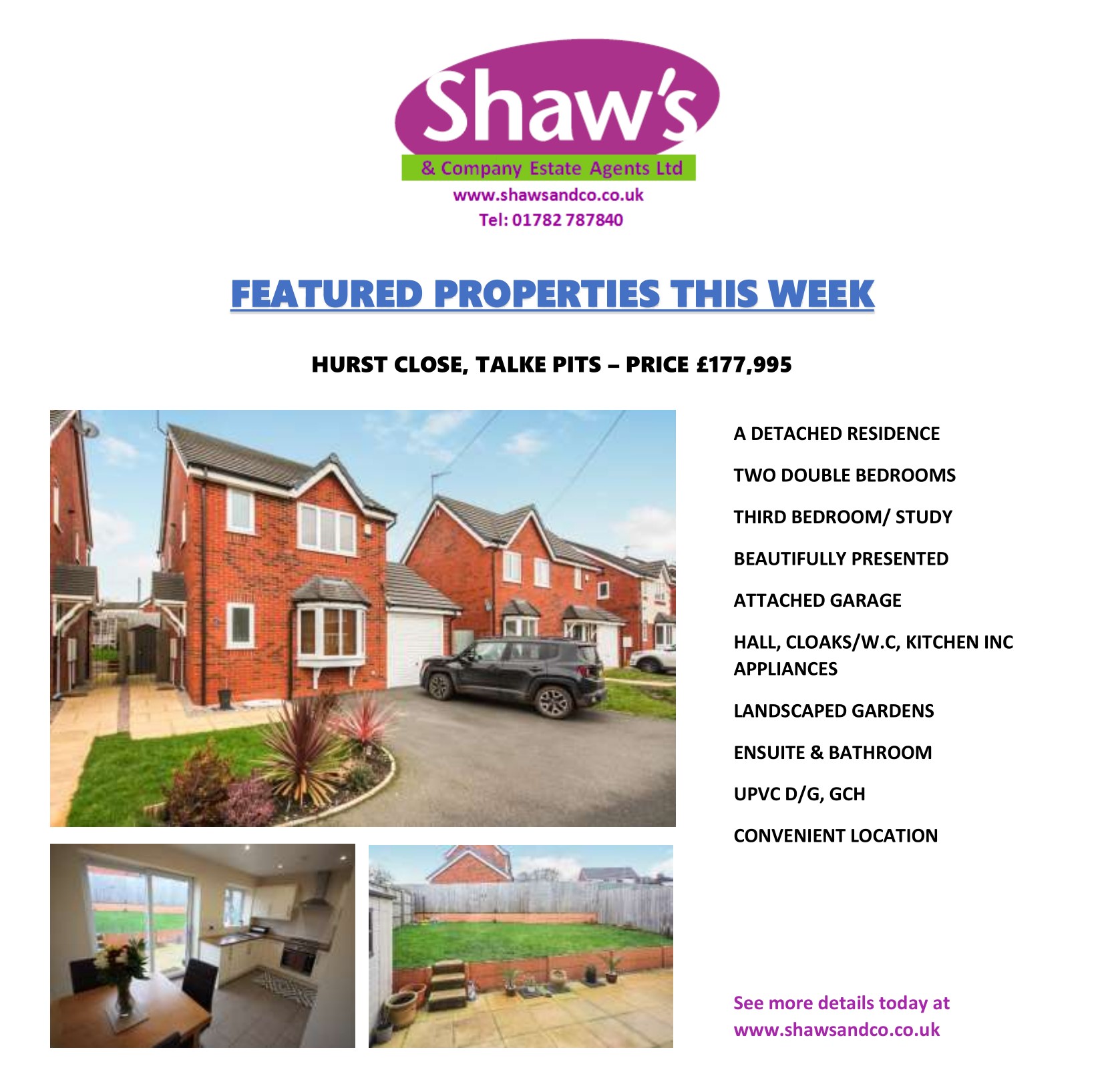 NEW & FEATURED PROPERTIES OF THE WEEK!