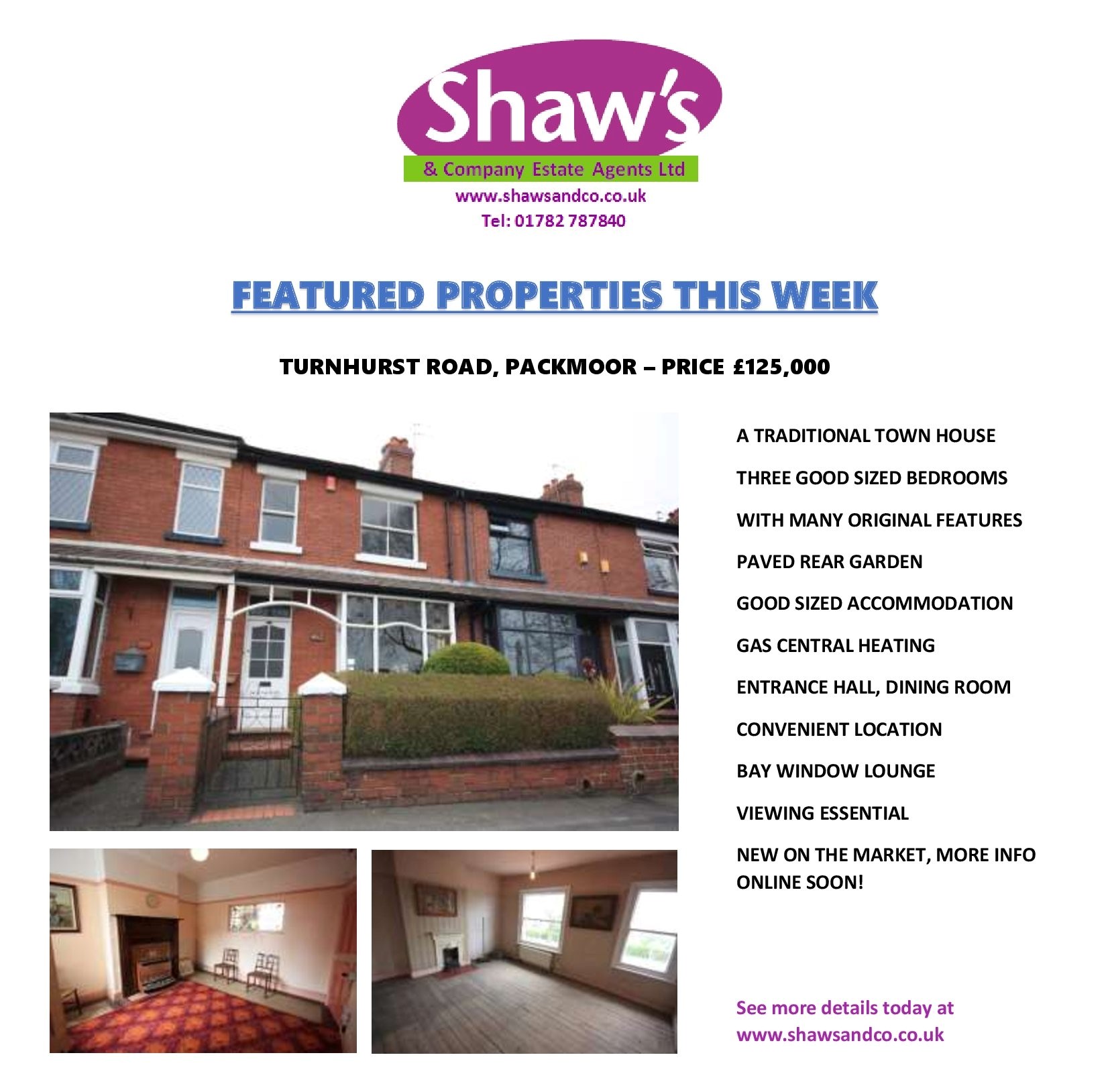 NEW & FEATURED PROPERTIES OF THE WEEK!