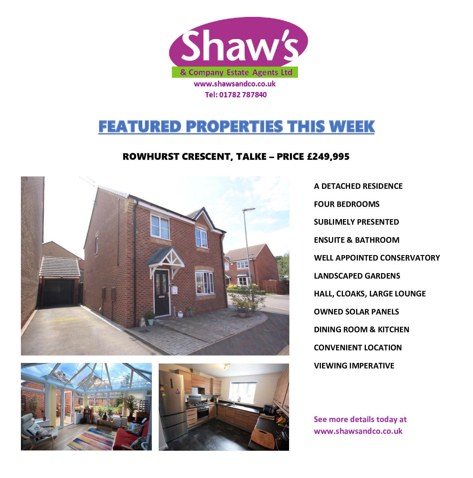 FEATURED PROPERTIES THIS WEEK!