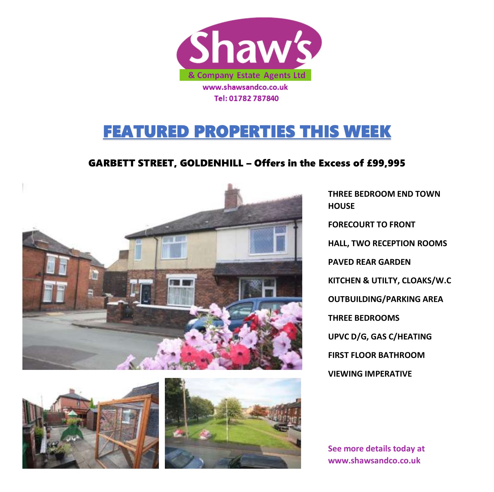 FEATURED PROPERTIES THIS WEEK!