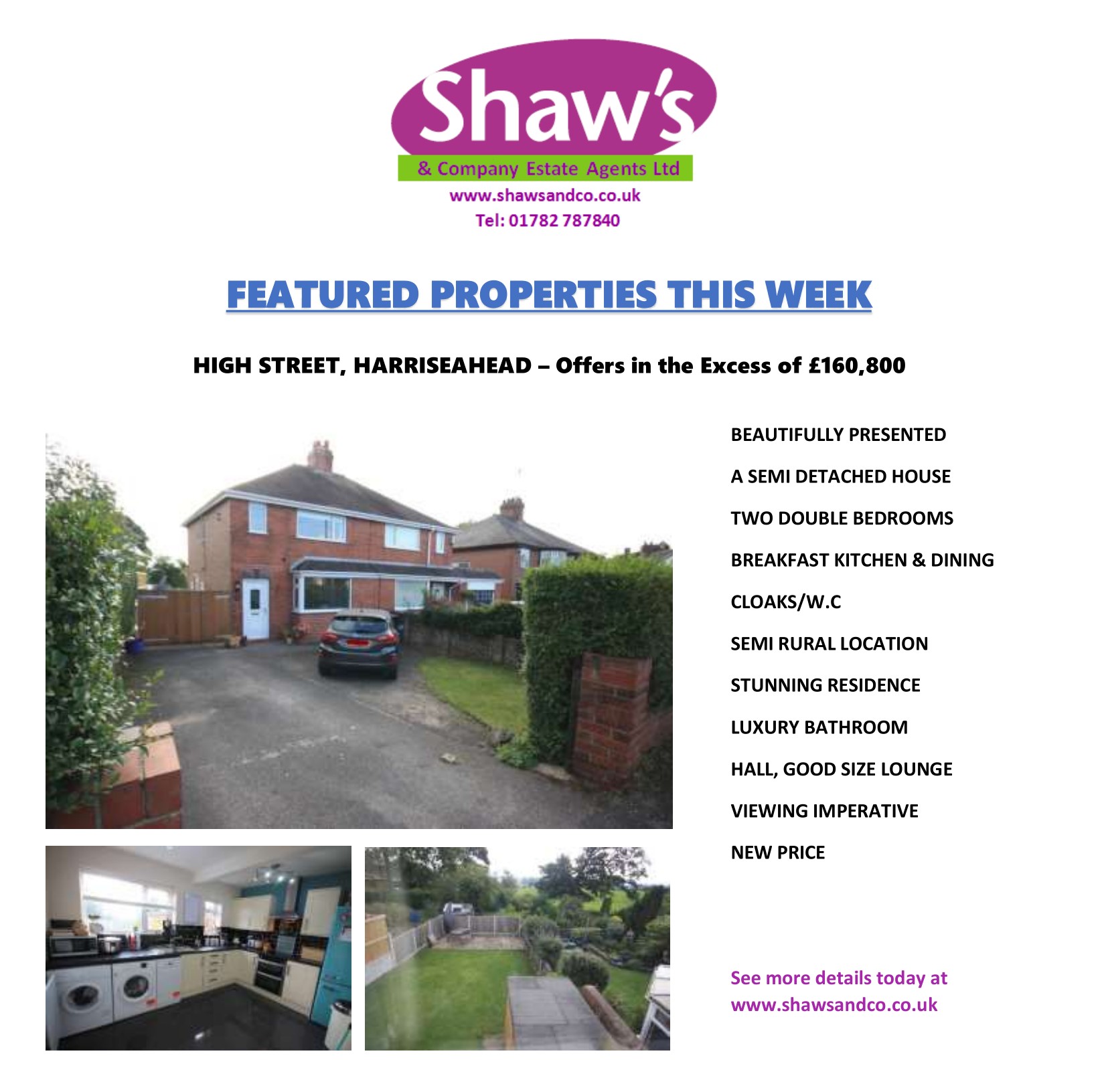 FEATURED PROPERTIES THIS WEEK!