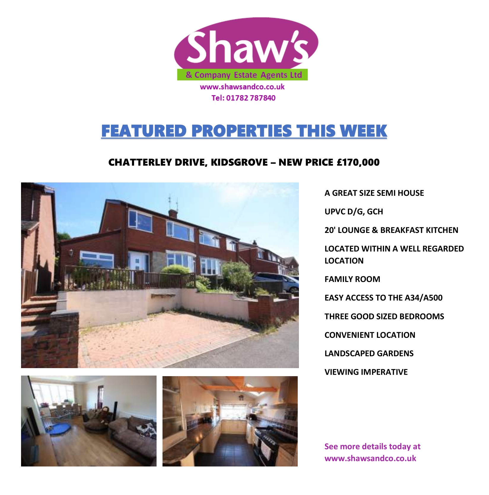 NEW & FEATURED PROPERTIES OF THE WEEK!