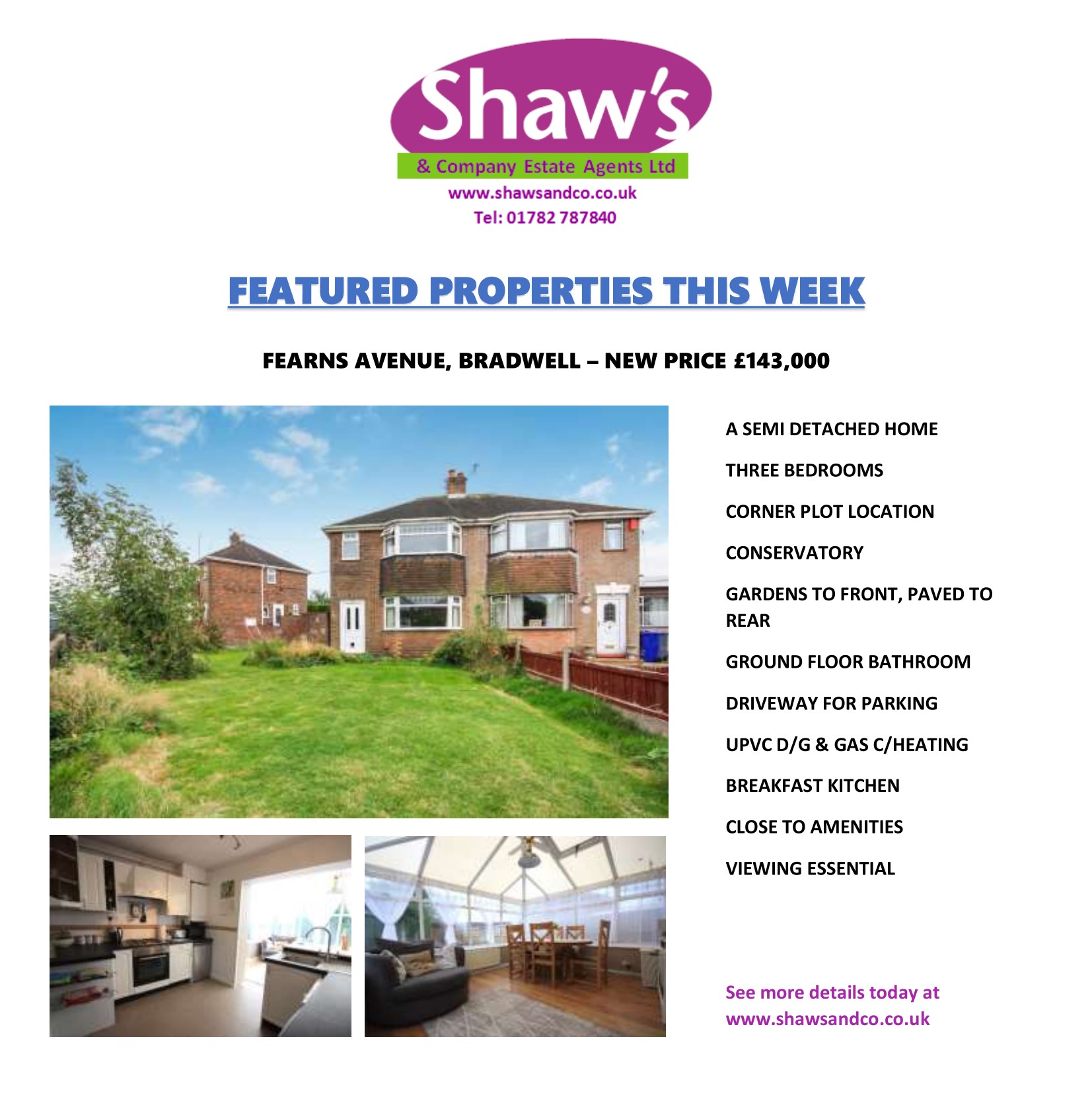 NEW & FEATURED PROPERTIES OF THE WEEK!