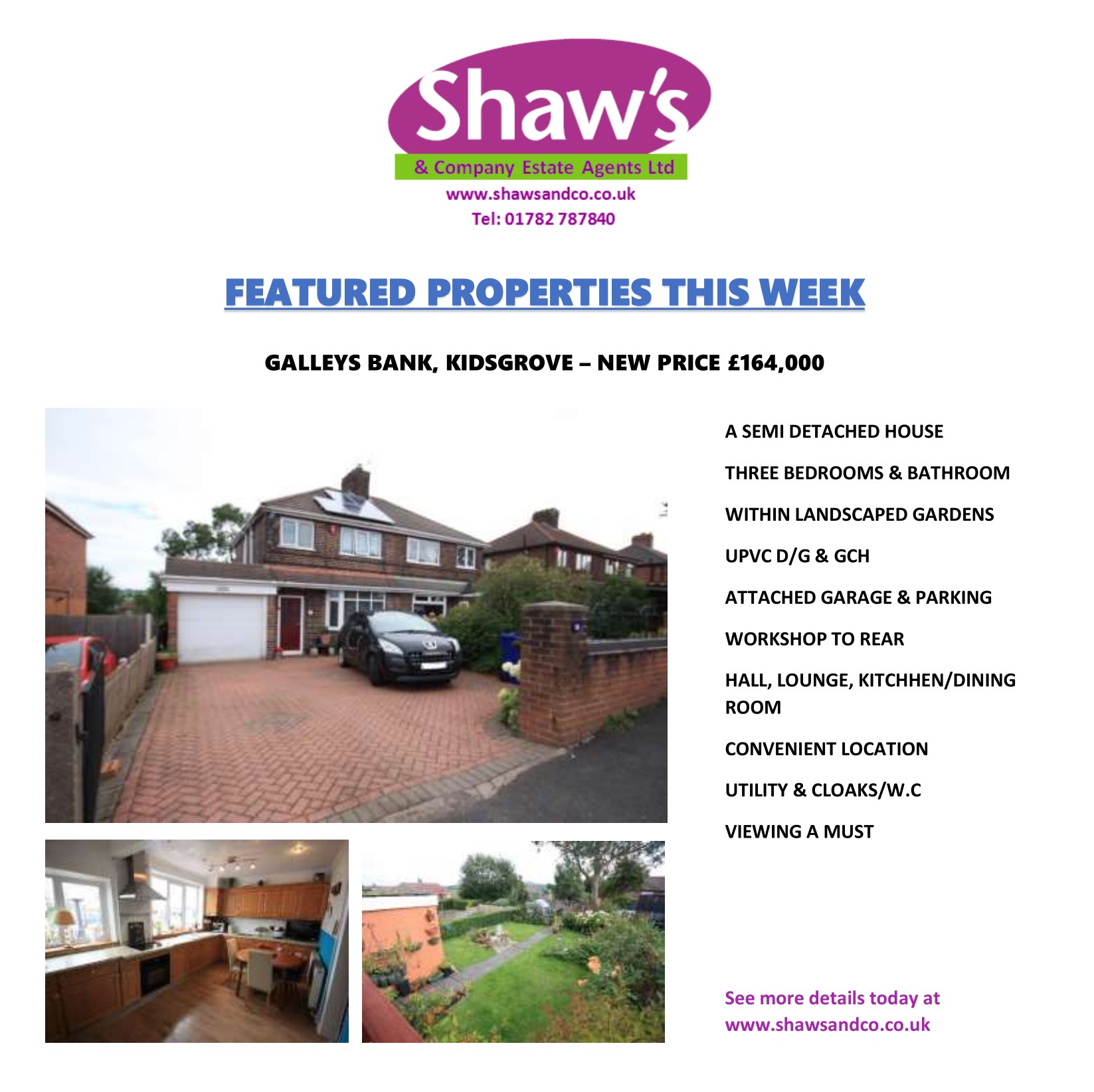 NEW & FEATURED PROPERTIES OF THE WEEK!