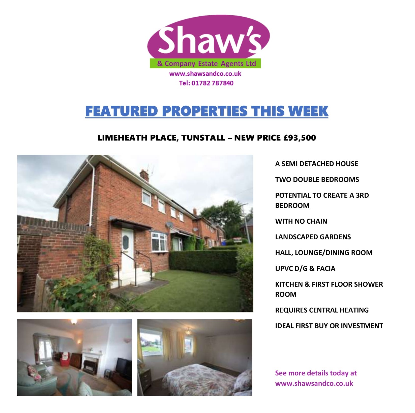 NEW & FEATURED PROPERTIES OF THE WEEK!