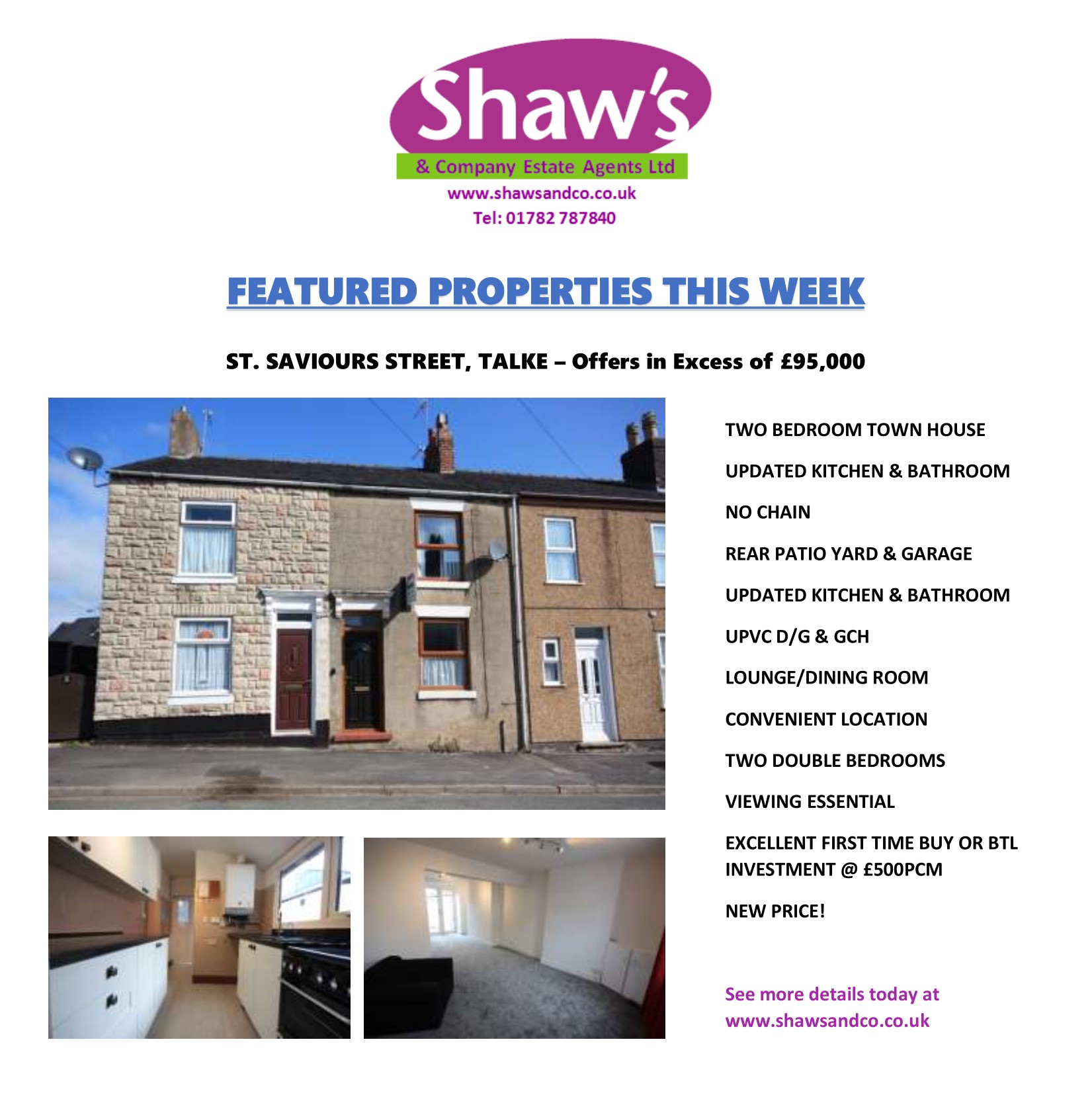 NEW & FEATURED PROPERTIES OF THE WEEK!